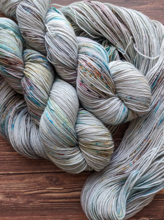 Lyl sock Merinos/nylon - fingering - Coloris  Une journée à Rambouillet