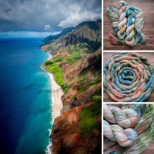 Coloris du mois de mai - Hawai - Lyl sock - Kit Chaussette