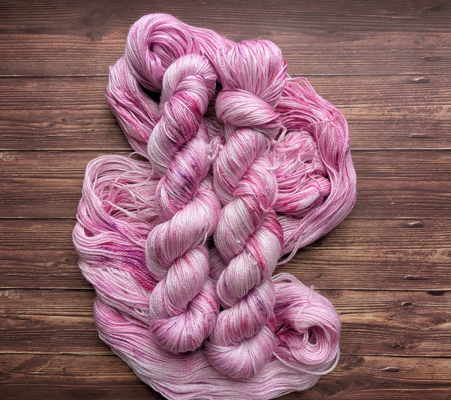Echeveau Lyl Sunshine Tencel Merino – Fingering – Coloris Pivoine