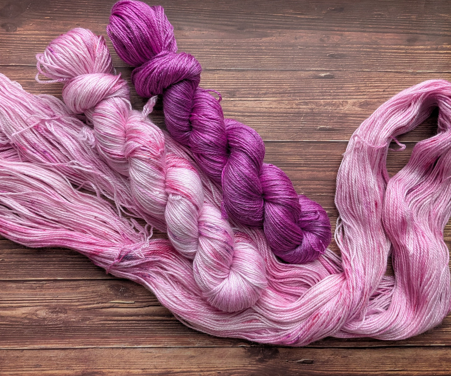 Echeveau Lyl Sunshine Tencel Merino – Fingering – Coloris Pivoine