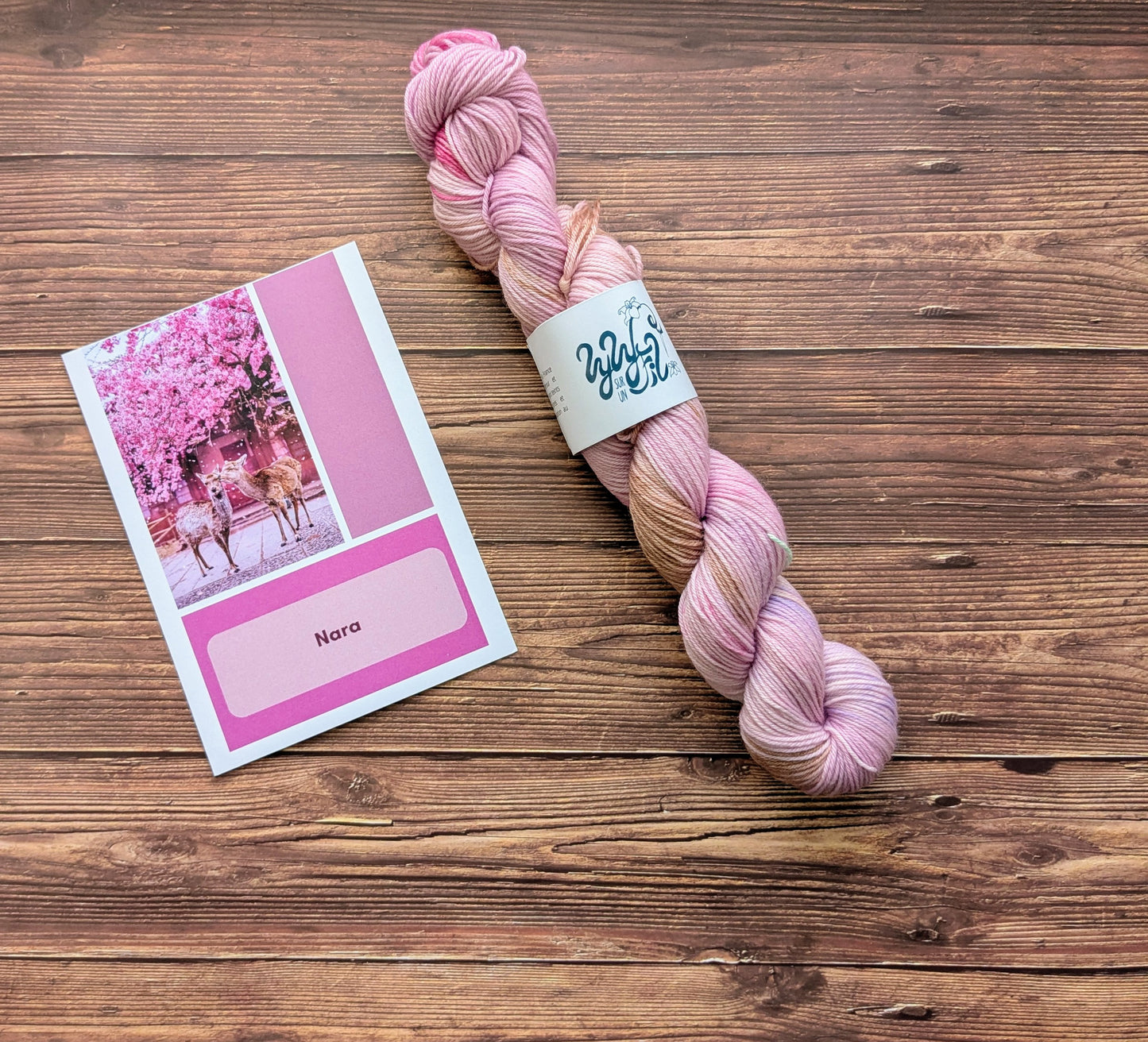 Précommande kit Fade le printemps au Japon - Fingering - Mérinos Nylon