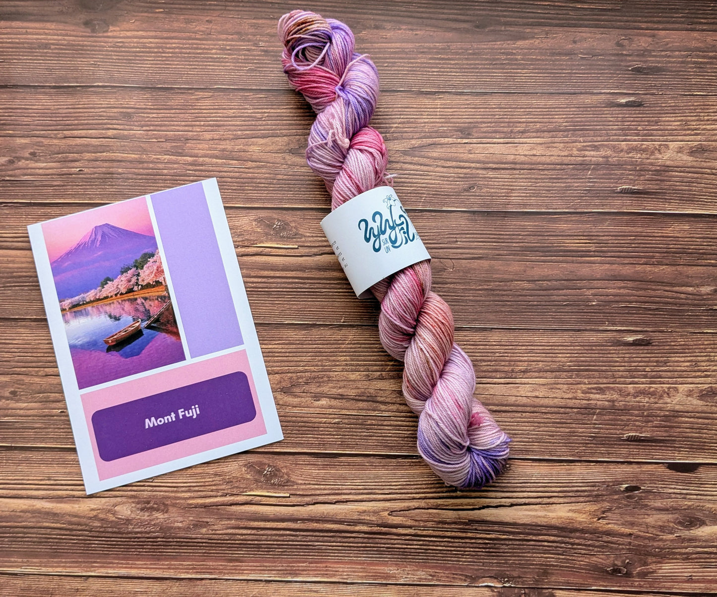 Précommande kit Fade le printemps au Japon - Fingering - Mérinos Nylon