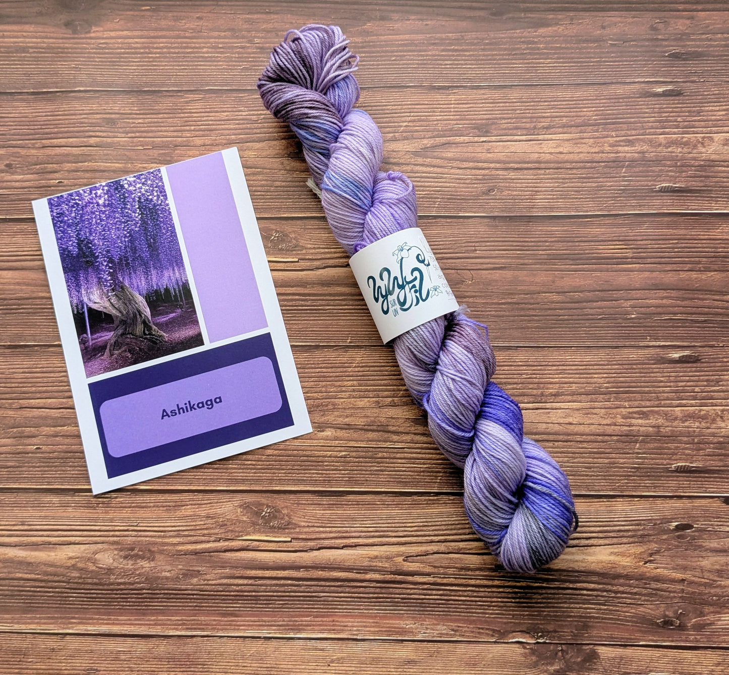 Précommande Ashikaga le printemps au Japon - Fingering - Mérinos Nylon