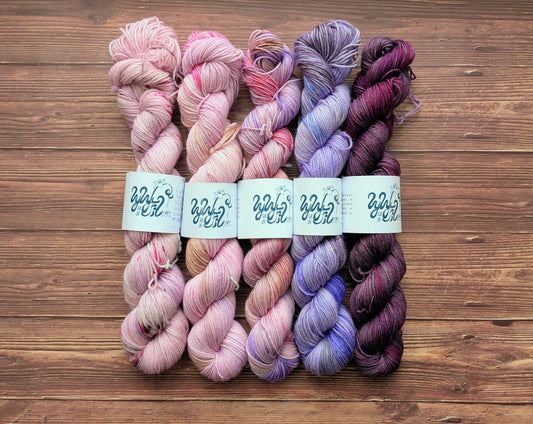 Précommande kit Fade le printemps au Japon - Fingering - Mérinos Nylon