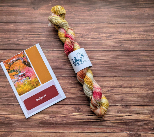 Précommande Daigo-ji l'automne au Japon - Fingering - Mérinos Nylon