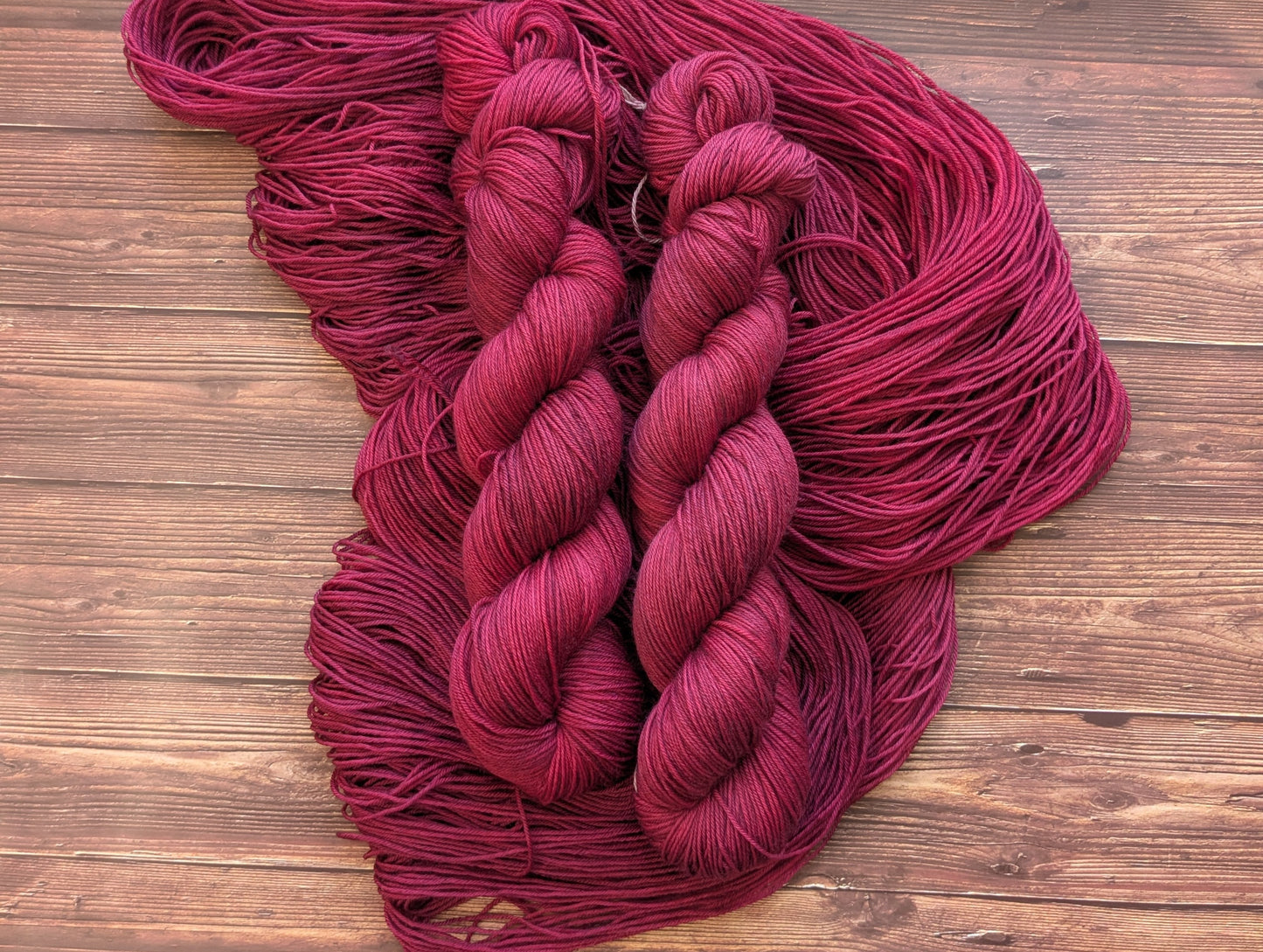 Echeveau Lyl Sock merinos superwash nylon – Fingering Sock – Coloris Bordeaux