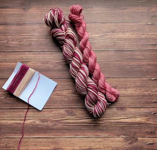 Kit laine autorayante chaussettes - Le dire avec des fleurs