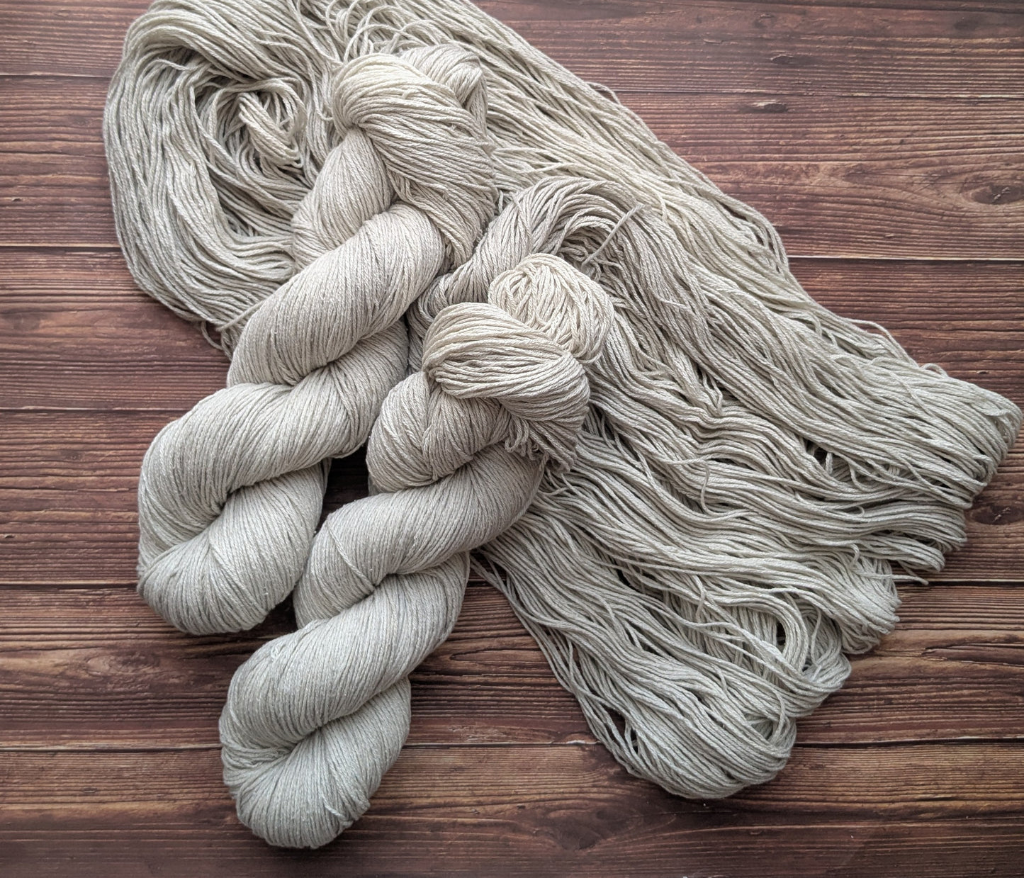 Echeveau Lyl Natural Silk bourette de soie - Fingering - Coloris The wall