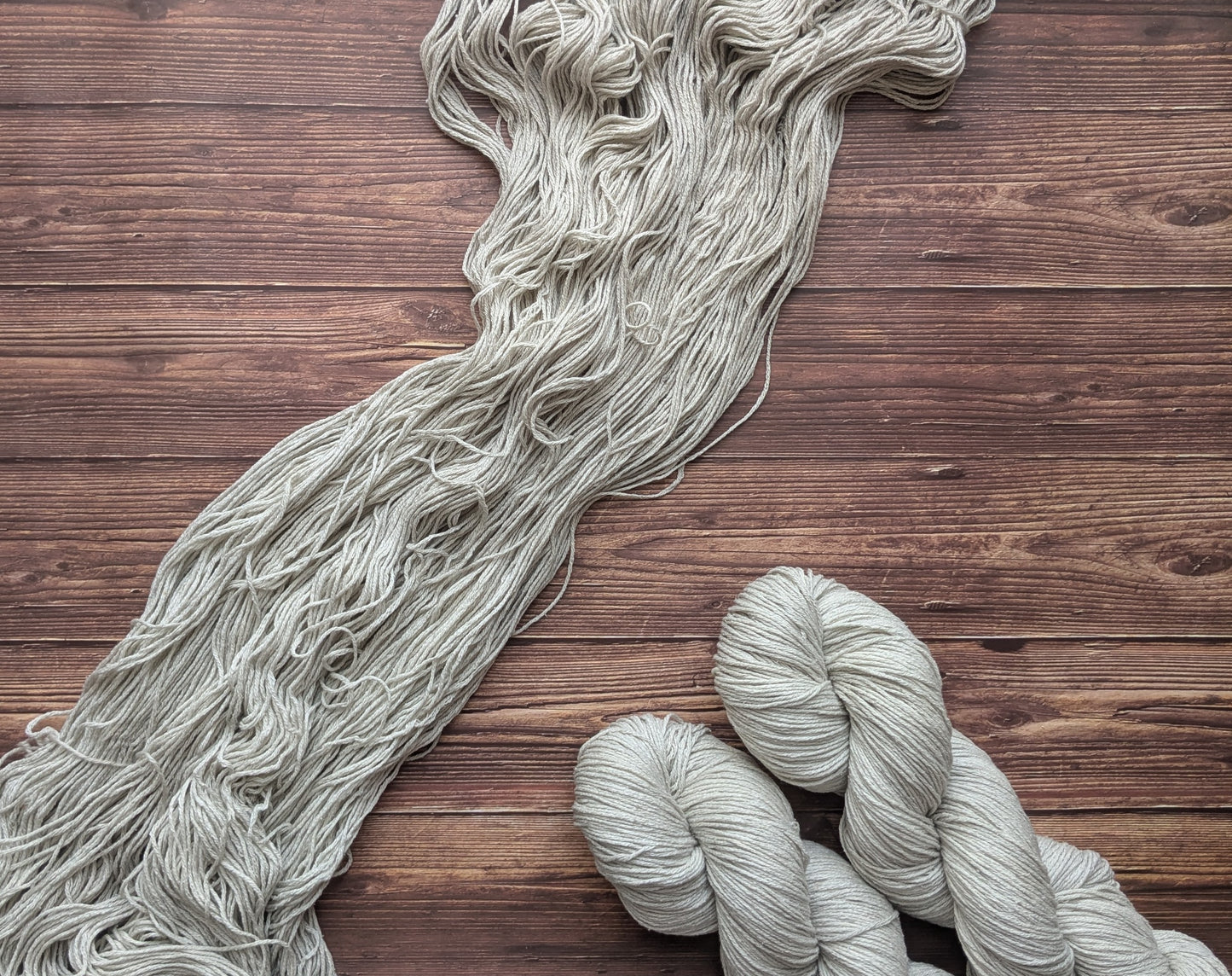 Echeveau Lyl Natural Silk bourette de soie - Fingering - Coloris The wall