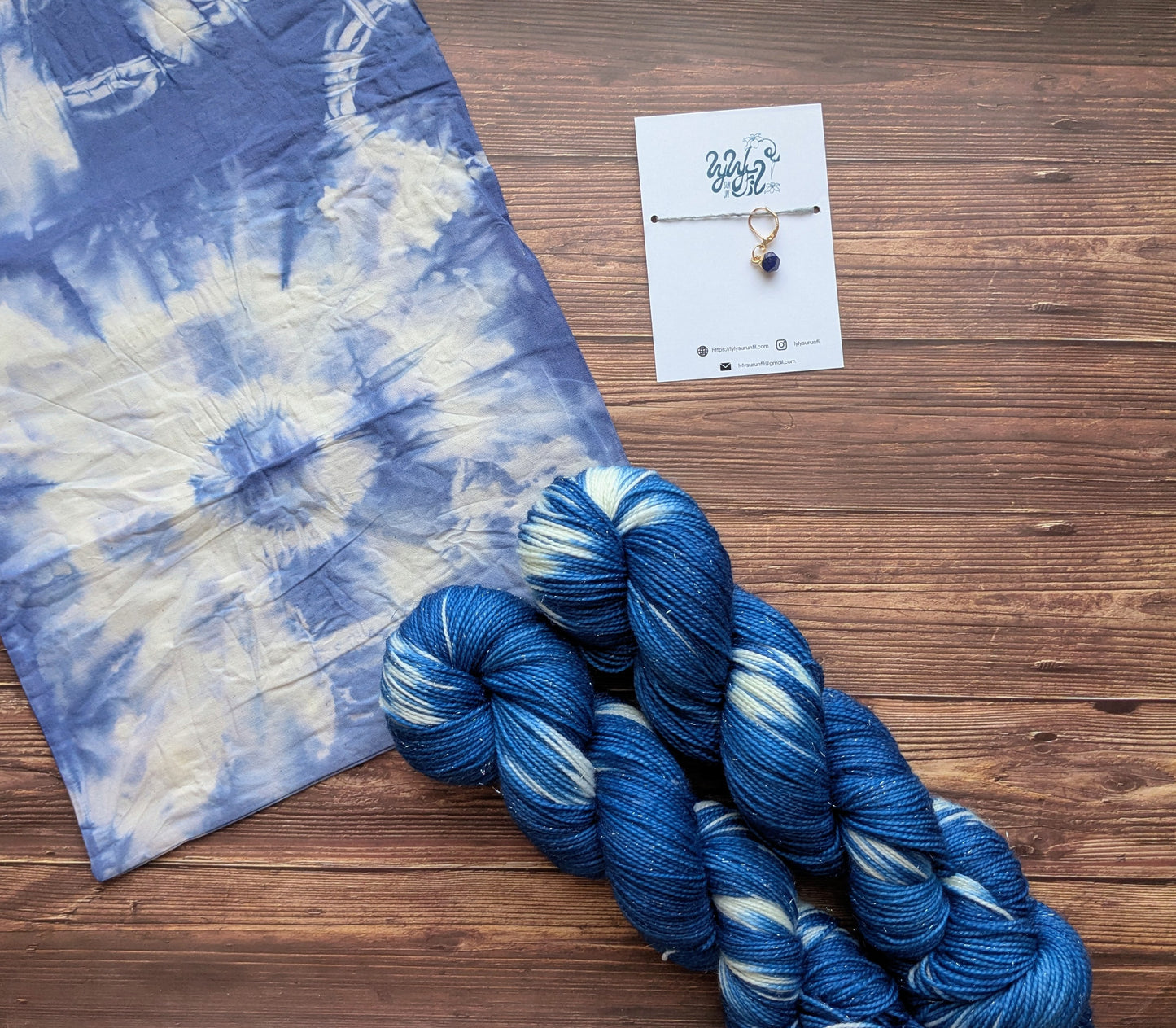 Sac a projet Shibori - Collection Sashiko