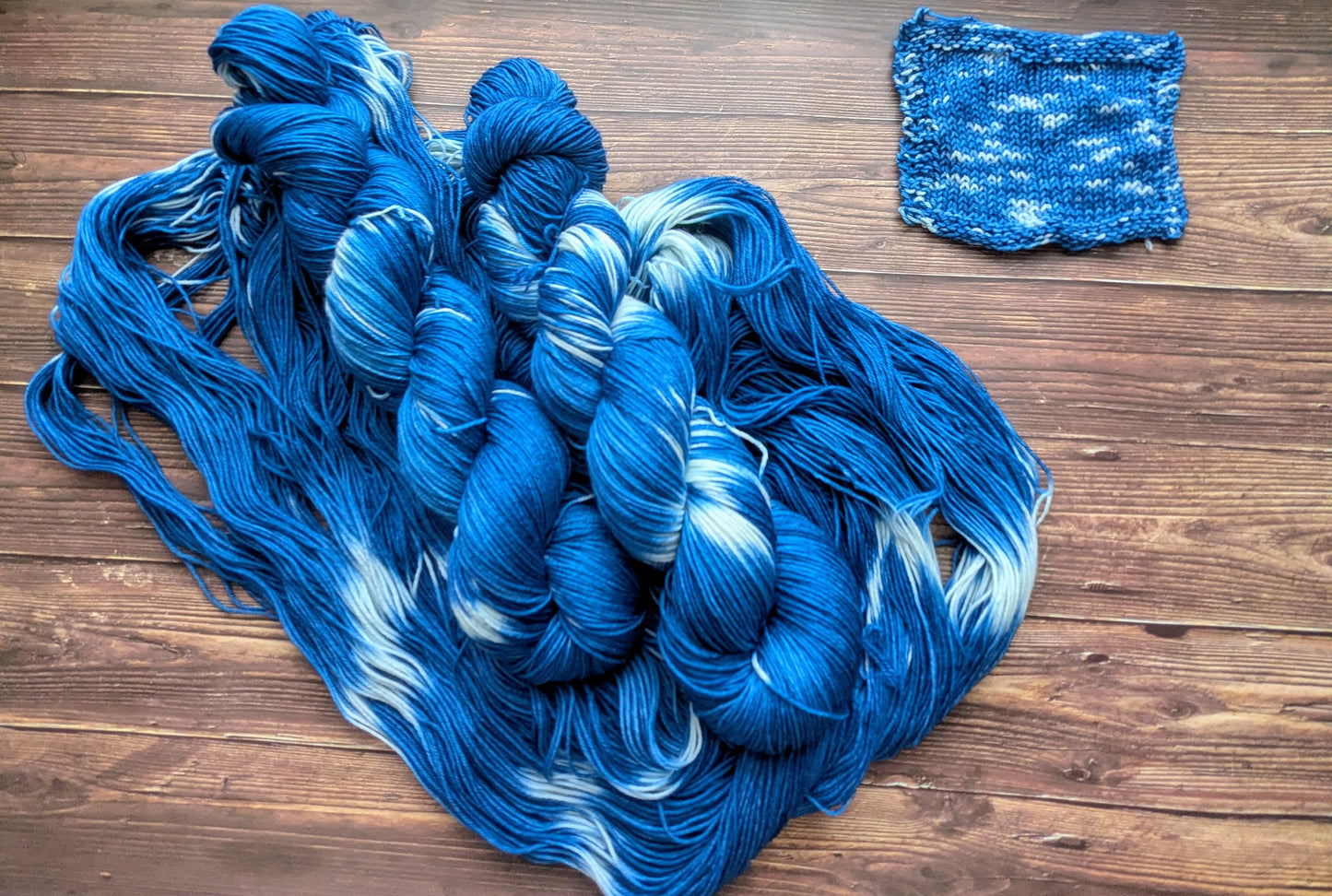 Lyl sock Merinos/nylon - fingering - Coloris Sashiko