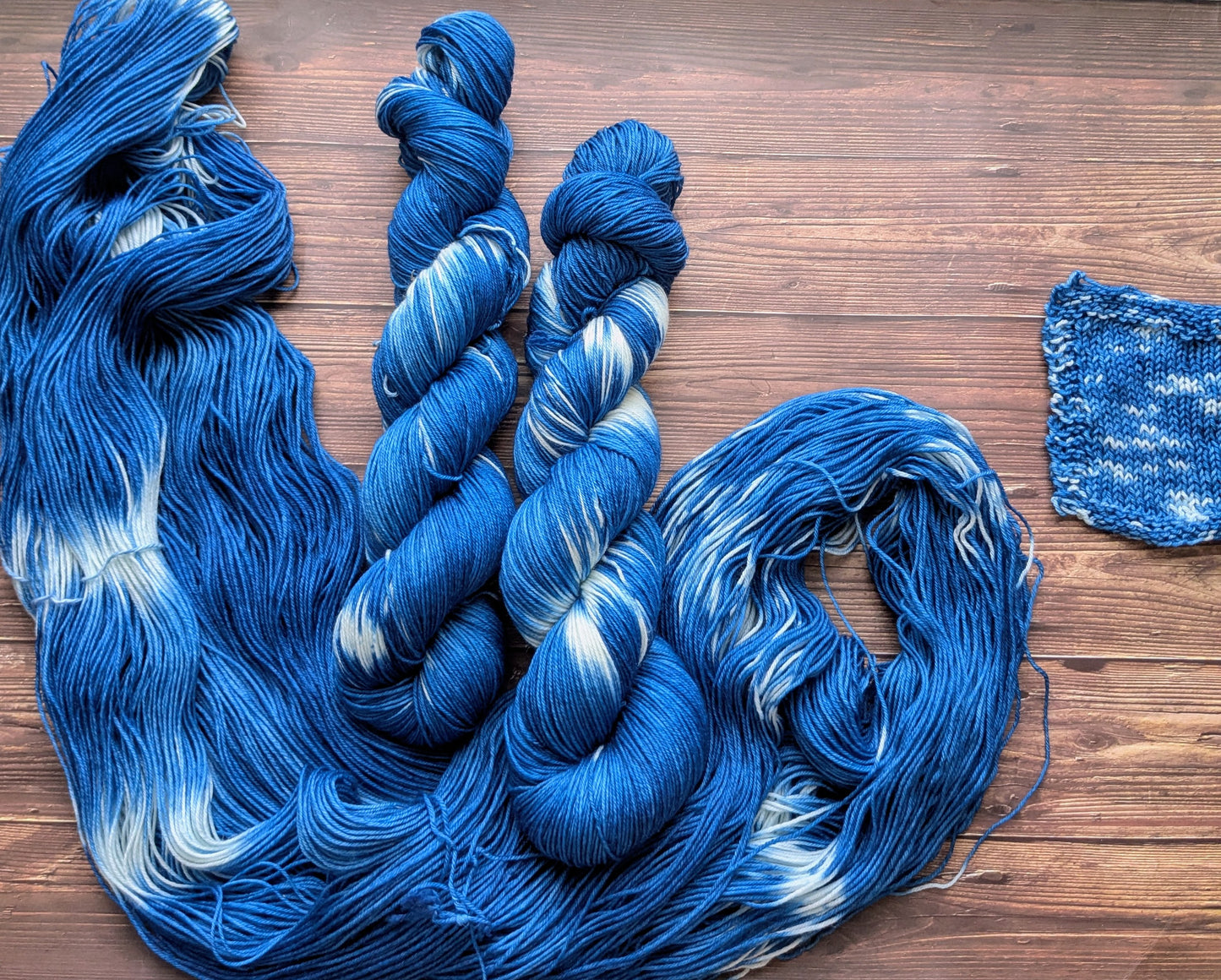 Lyl sock Merinos/nylon - fingering - Coloris Sashiko