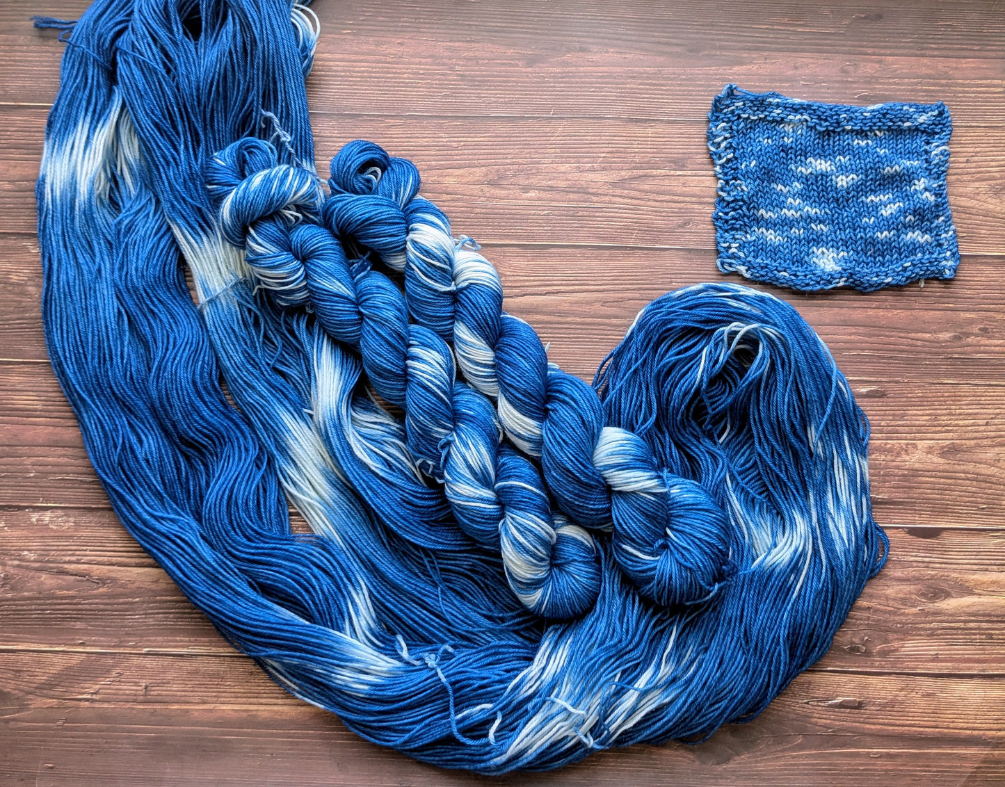 Lyl sock Merinos/nylon 50 grs  - fingering - Coloris Sashiko