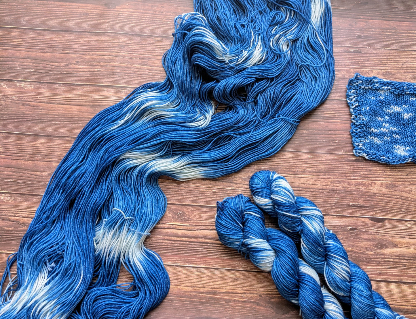 Lyl sock Merinos/nylon 50 grs  - fingering - Coloris Sashiko