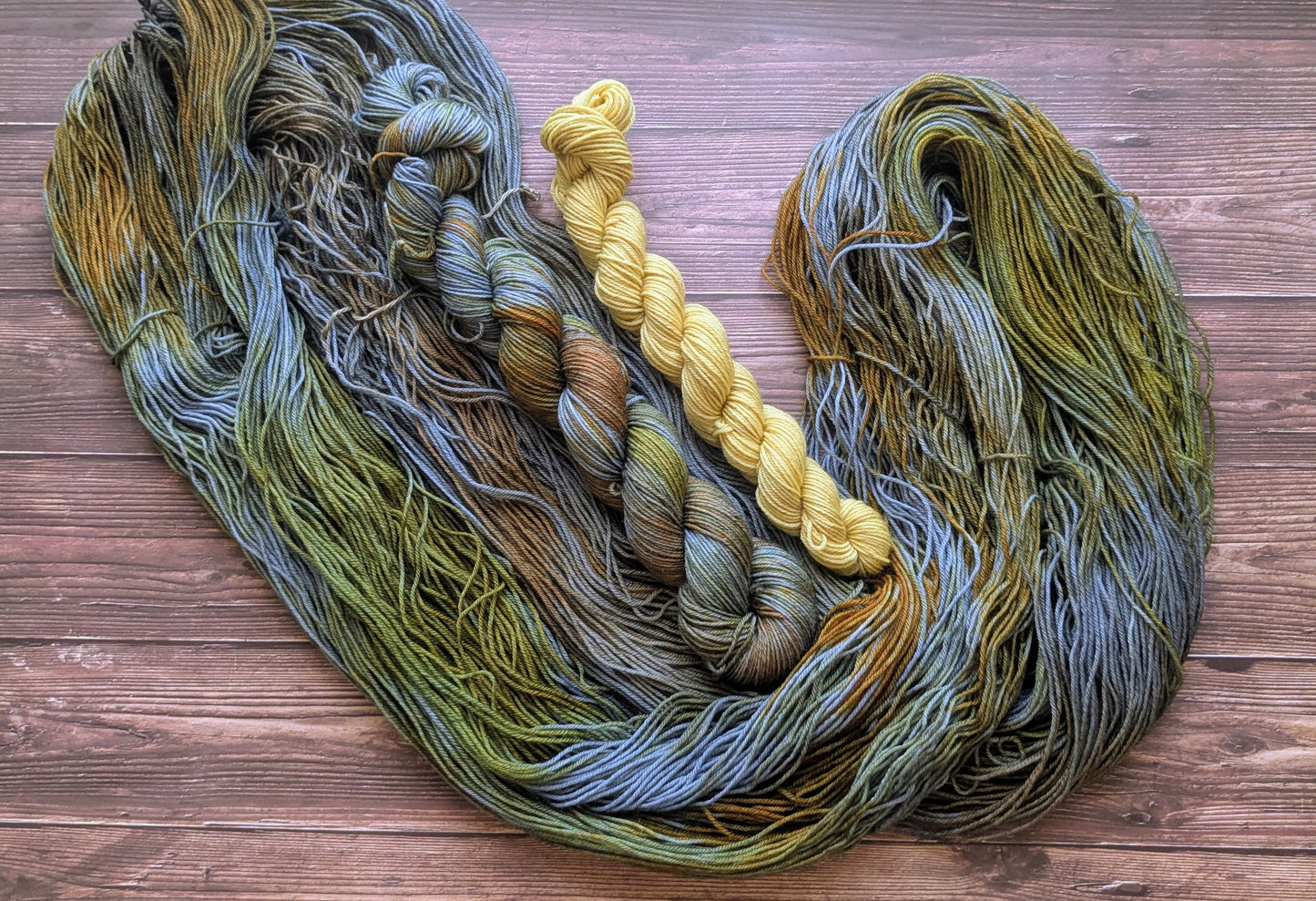 Coloris du mois de Juillet - Ile de Pâques - Lyl sock - Kit Chaussette