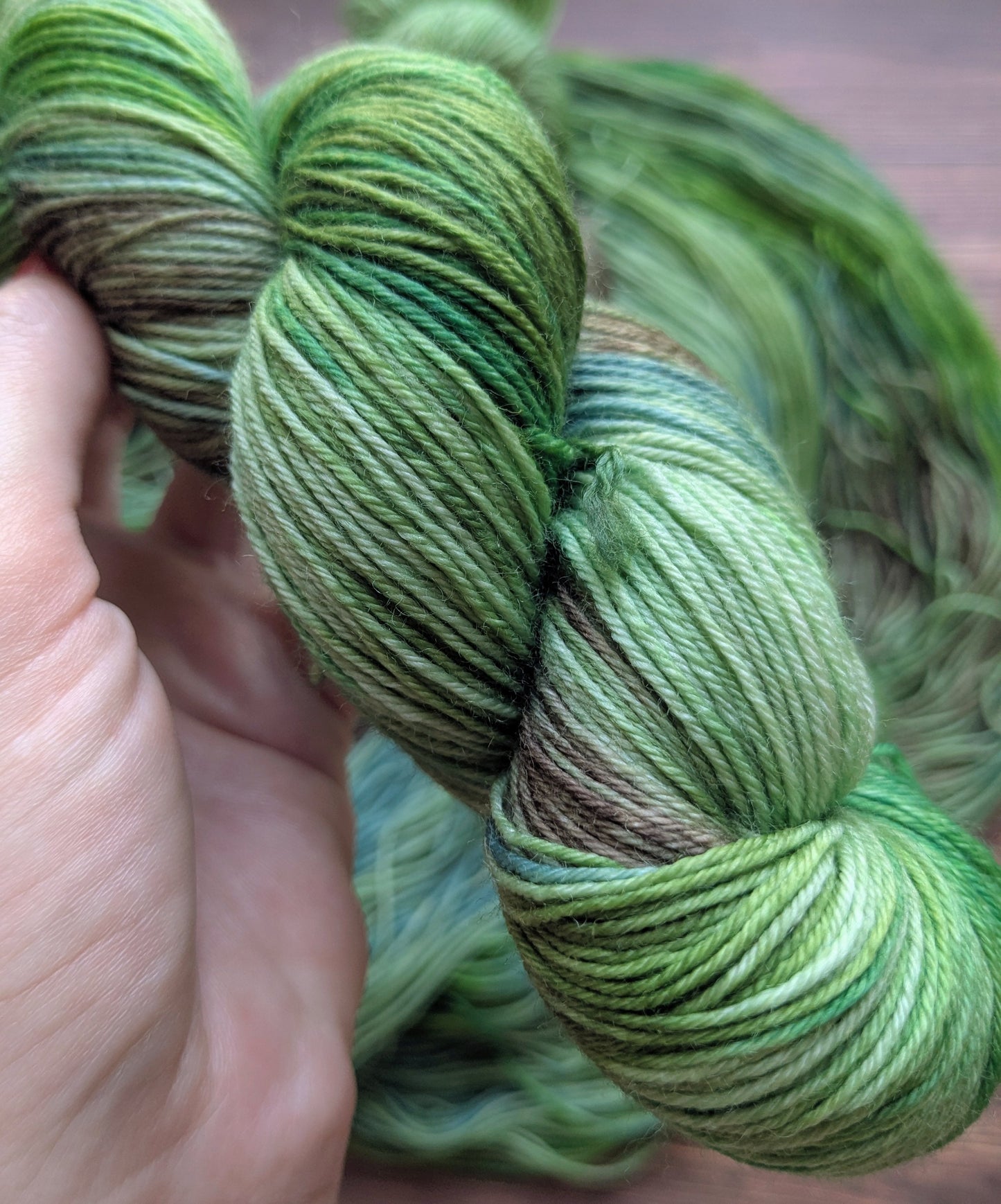 Précommande Coloris du mois de Aout - Bali - Lyl Sock - Bourette de soie