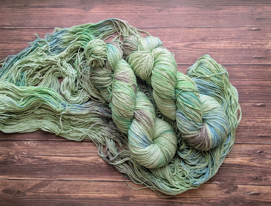 Coloris du mois de Aout - Bali - Bourette de soie