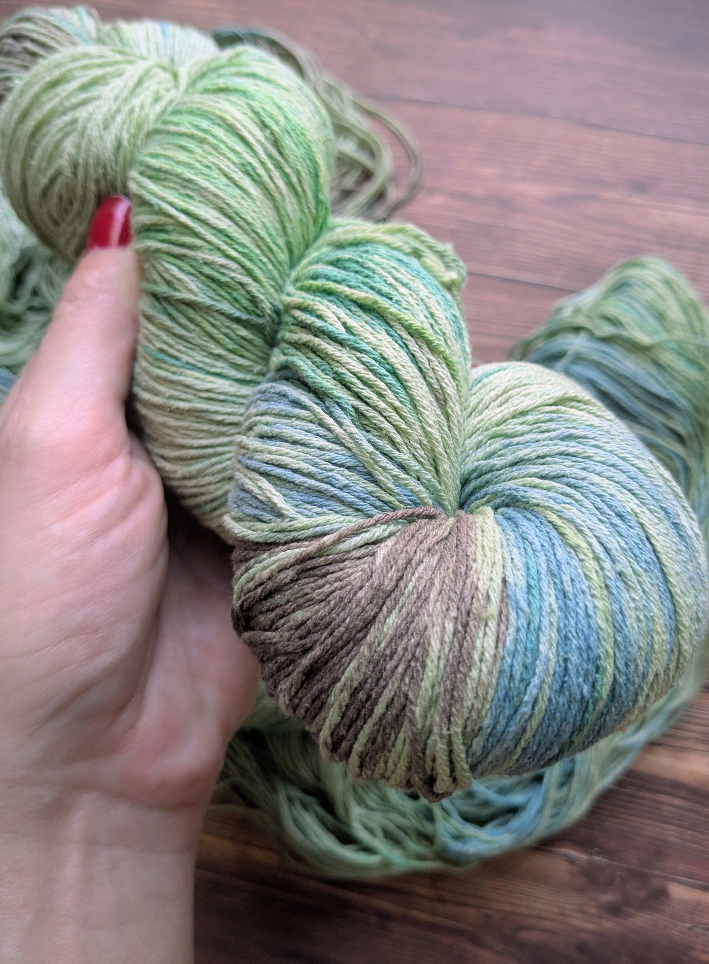 Coloris du mois de Aout - Bali - Bourette de soie