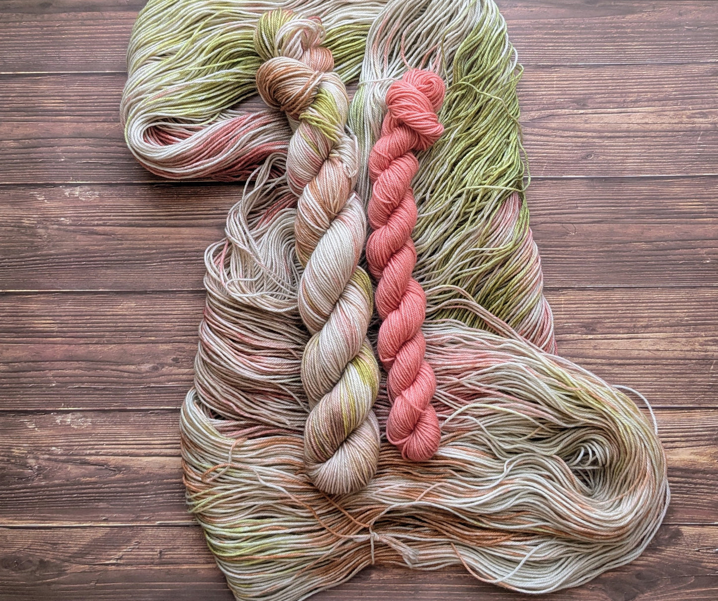 Kit chaussettes Lyl sock Merinos/nylon - fingering - Coloris Cactus