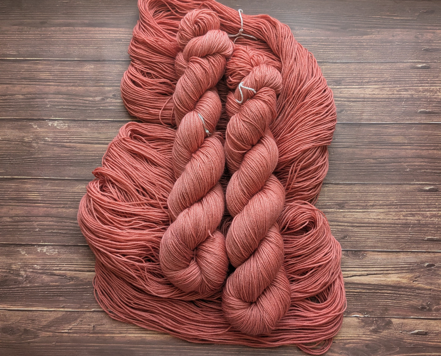 Lyl sock Merinos/nylon - fingering - Coloris Cactus et Argile
