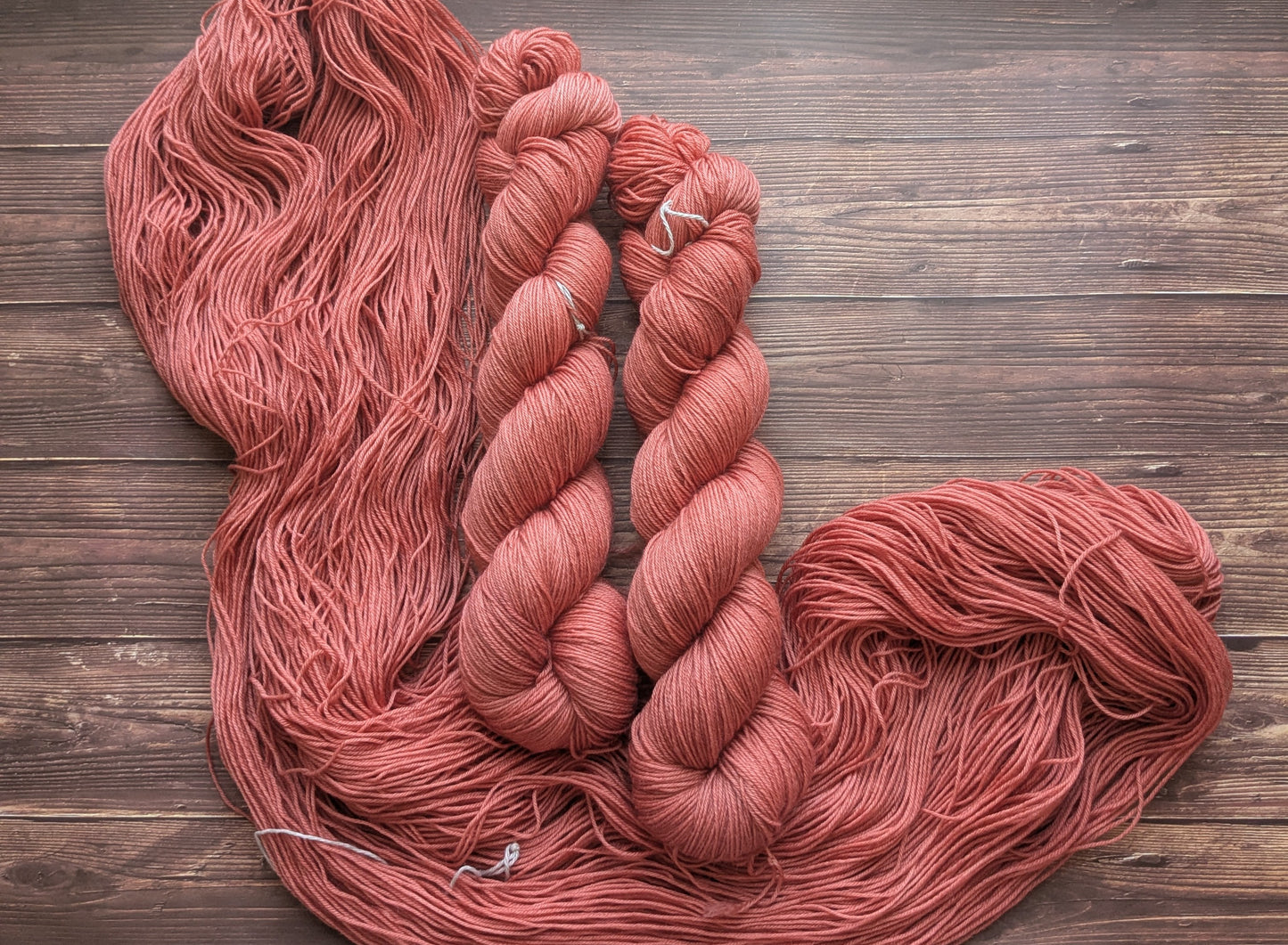 Lyl sock Merinos/nylon - fingering - Coloris Cactus et Argile