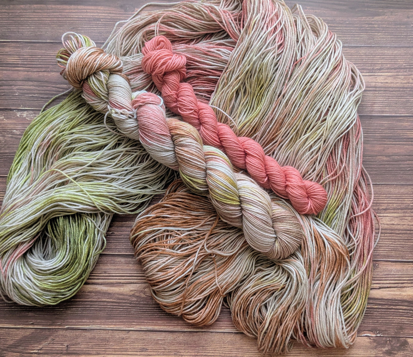 Kit chaussettes Lyl sock Merinos/nylon - fingering - Coloris Cactus