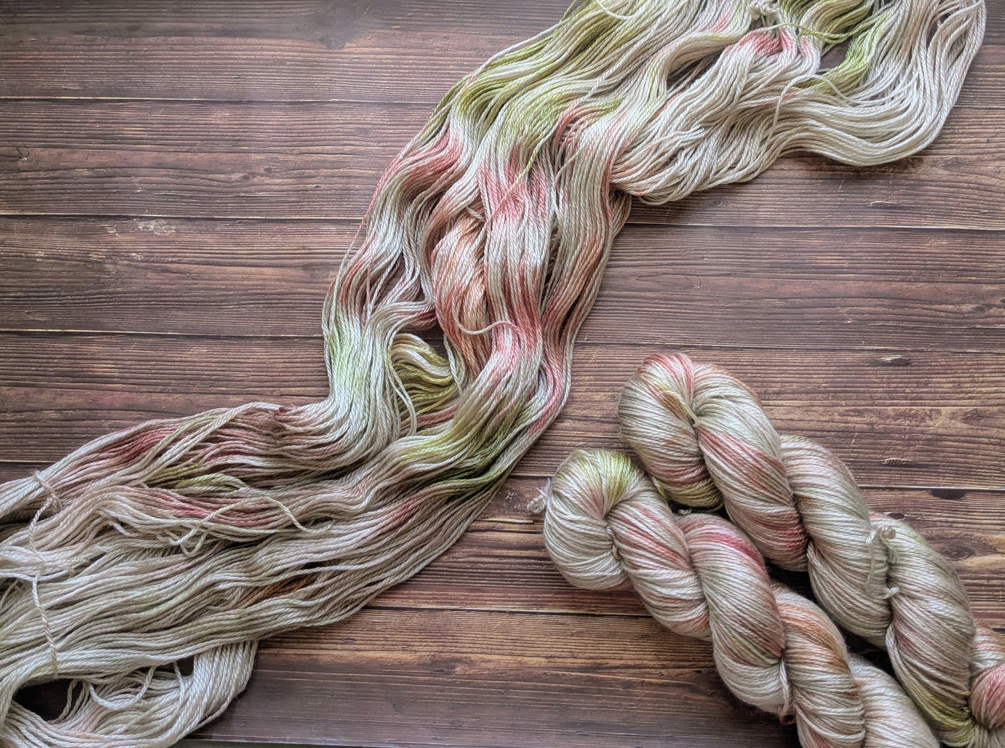 Echeveau Lyl Sunshine Tencel Merino – Fingering – Coloris Cactus/Argile
