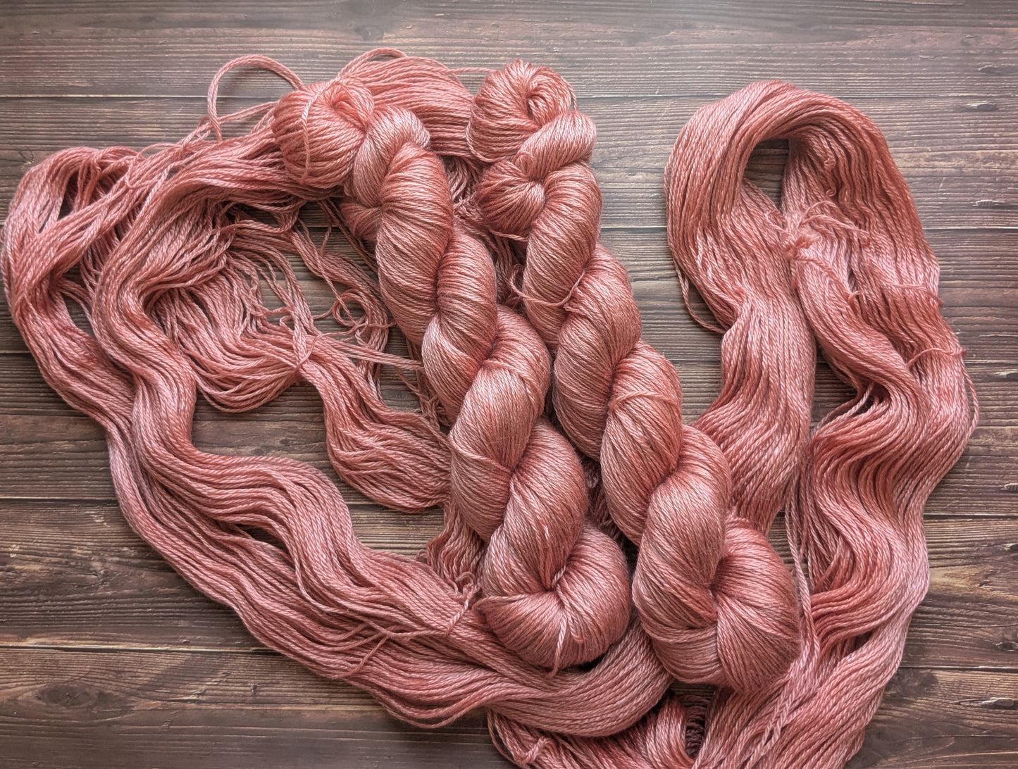 Echeveau Lyl Sunshine Tencel Merino – Fingering – Coloris Cactus/Argile