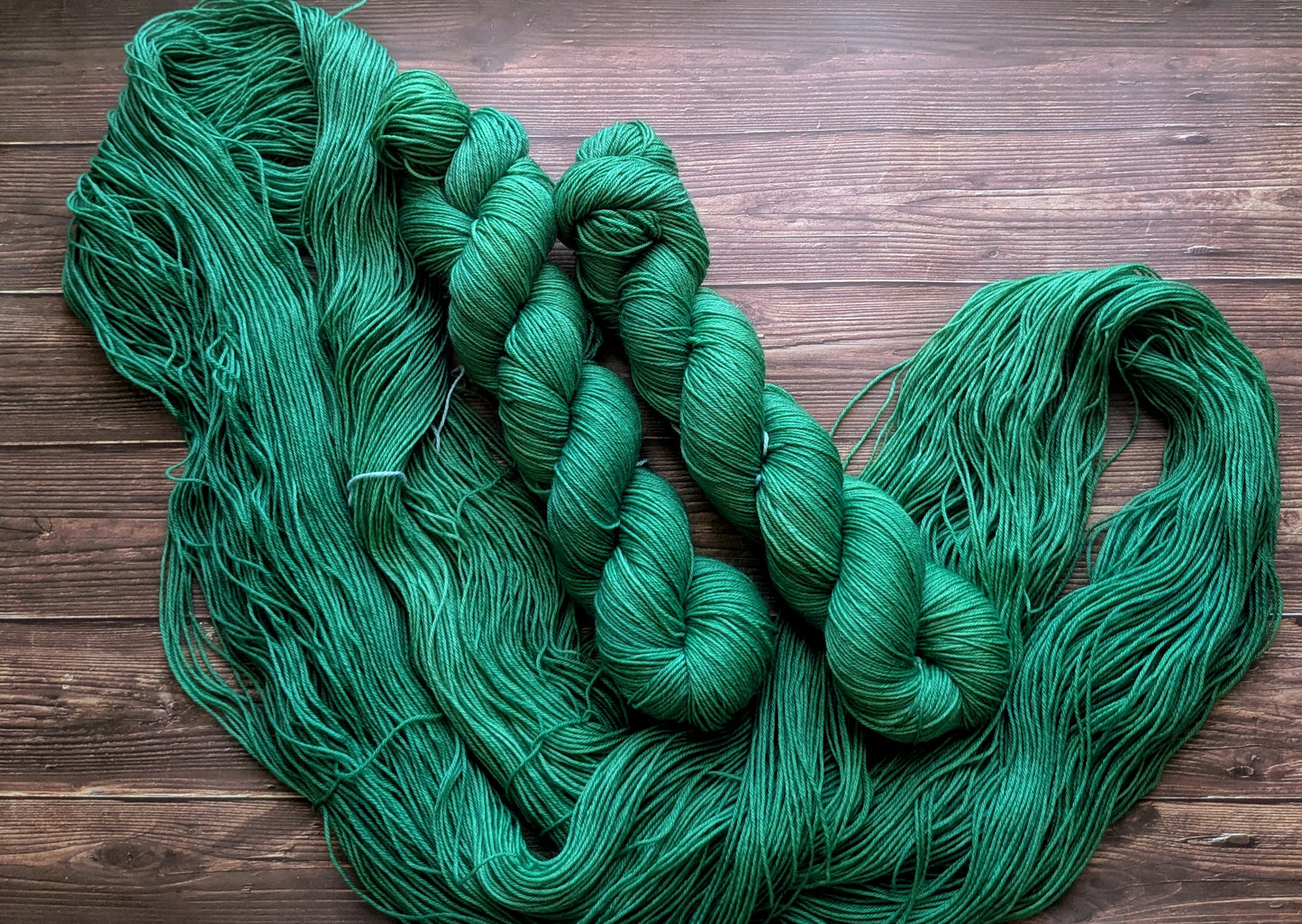 Lyl sock Merinos/nylon - fingering - Coloris Bambou/ Jungle