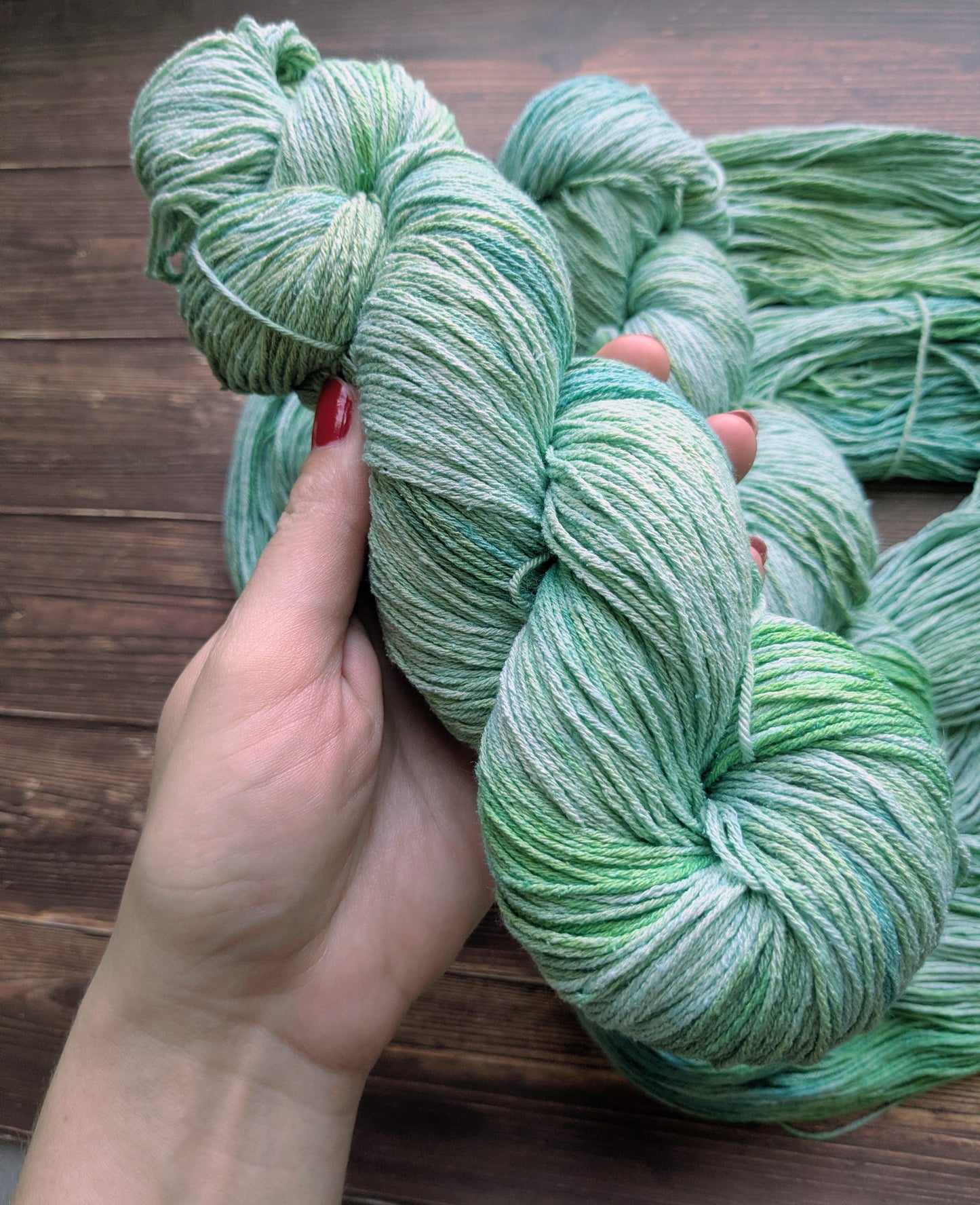 Echeveau Lyl Natural Silk bourette de soie - Fingering -  Coloris Bambou