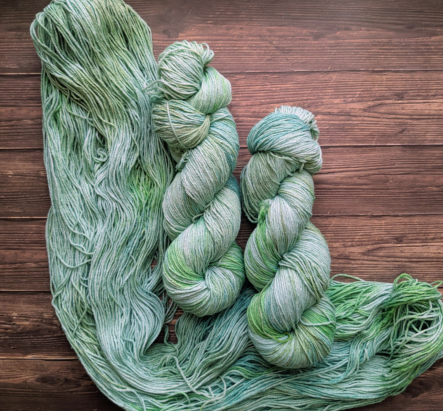 Echeveau Lyl Natural Silk bourette de soie - Fingering -  Coloris Bambou