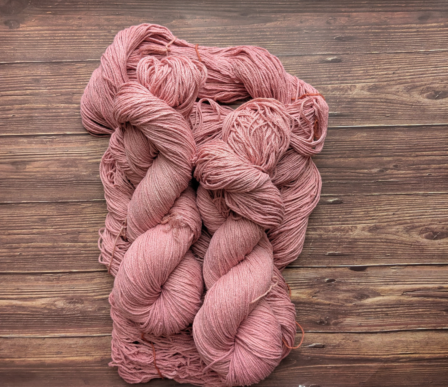 Echeveau Lyl Natural Silk bourette de soie - Fingering -  Coloris Cactus/Argile