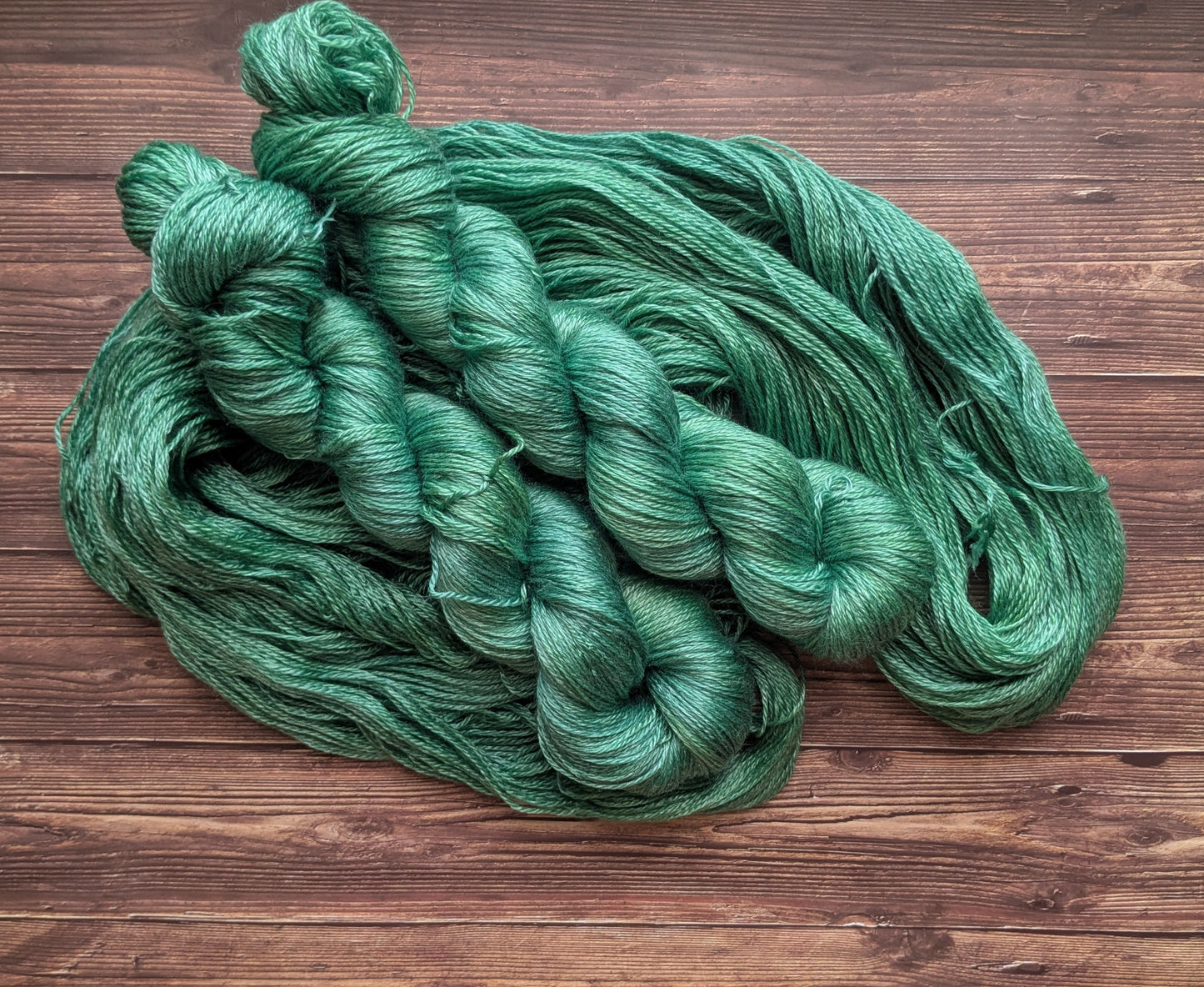 Echeveau Lyl Sunshine Tencel Merino – Fingering – Coloris Bambou/ Jungle