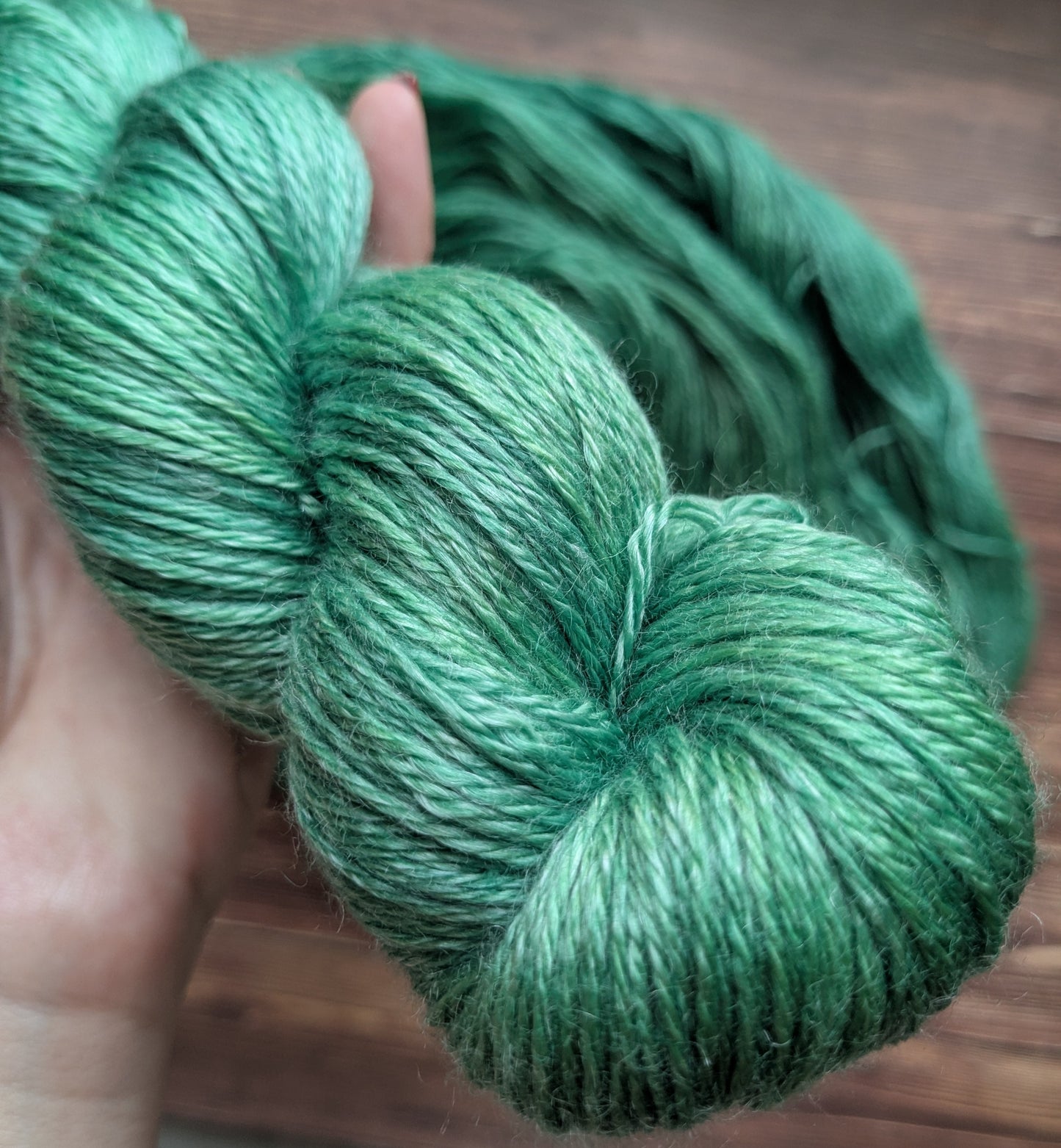 Echeveau Lyl Sunshine Tencel Merino – Fingering – Coloris Bambou/ Jungle