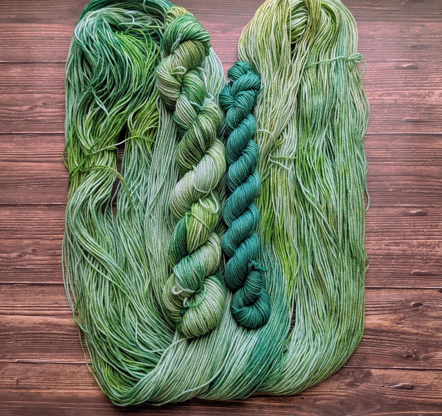Kit chaussettes Lyl sock Merinos/nylon - fingering - Coloris Bambou/ Jungle