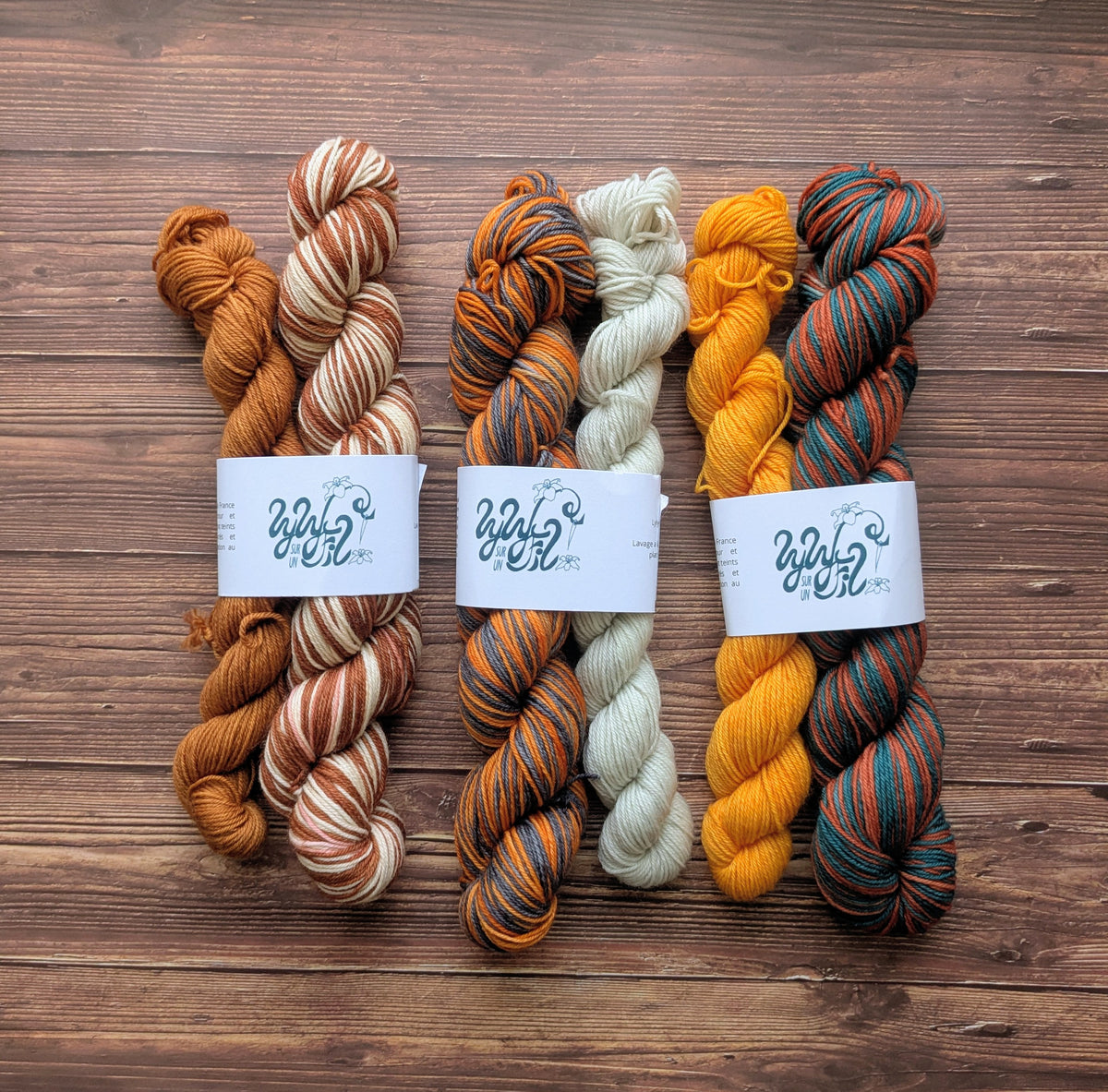 Kit laine autorayante chaussettes - Collection d'automne - Lyl Sock