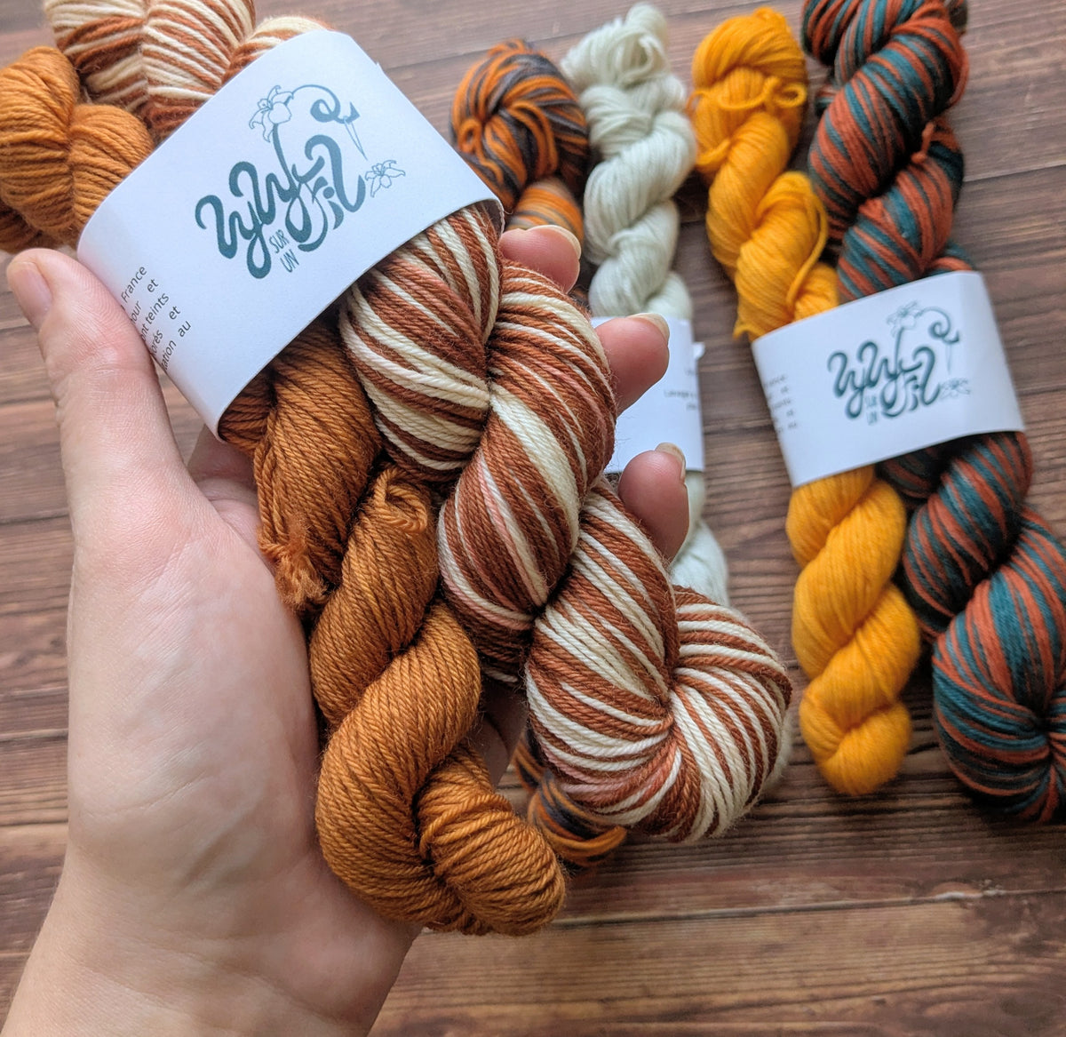 Kit laine autorayante chaussettes - Collection d'automne - Lyl Sock