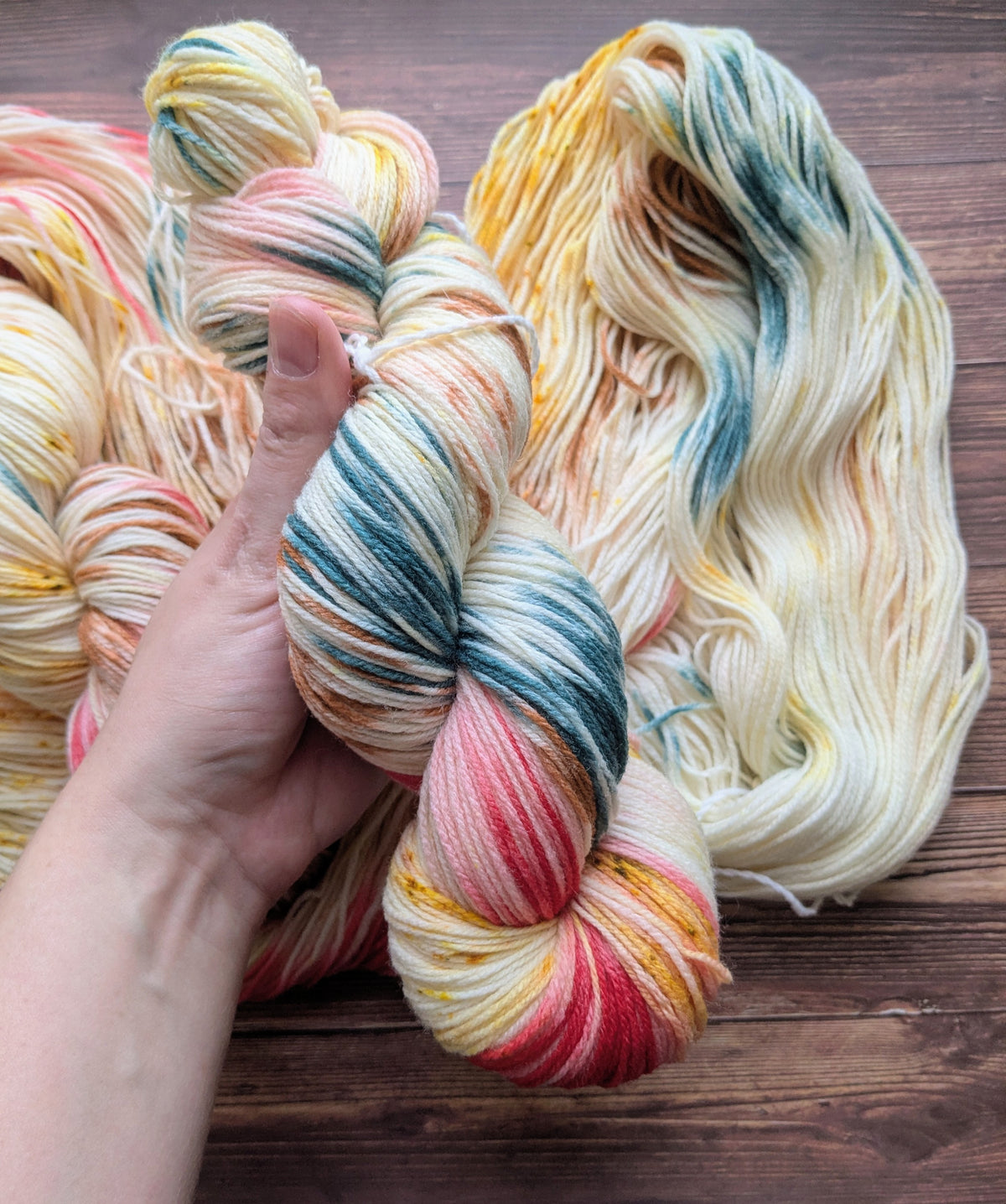 Echeveau Lyl Frenchy mérinos d'arles NSW – Fingering – Coloris Gingerbread Cookies