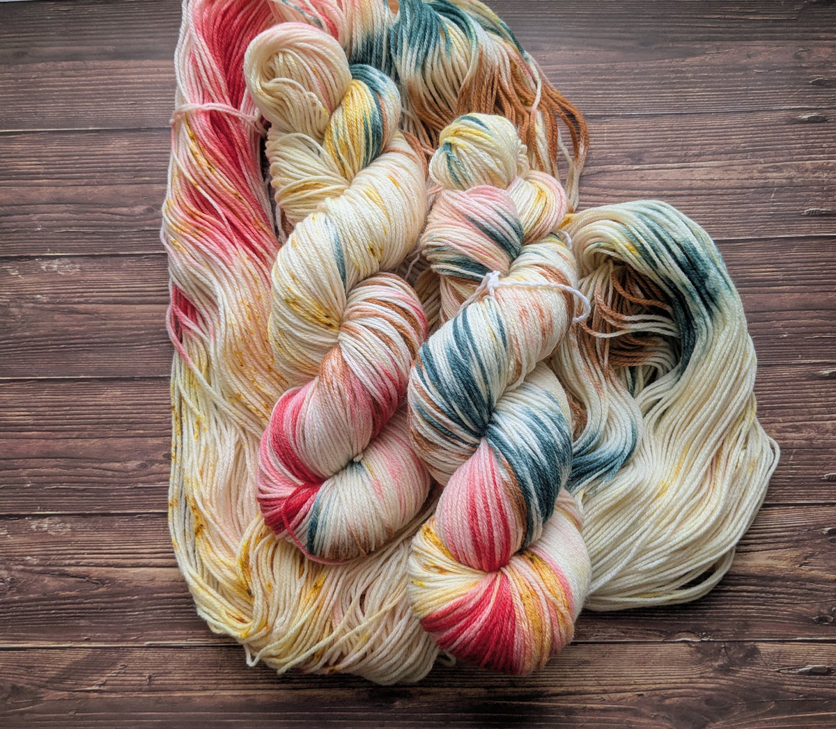 Echeveau Lyl Frenchy mérinos d'arles NSW – Fingering – Coloris Gingerbread Cookies
