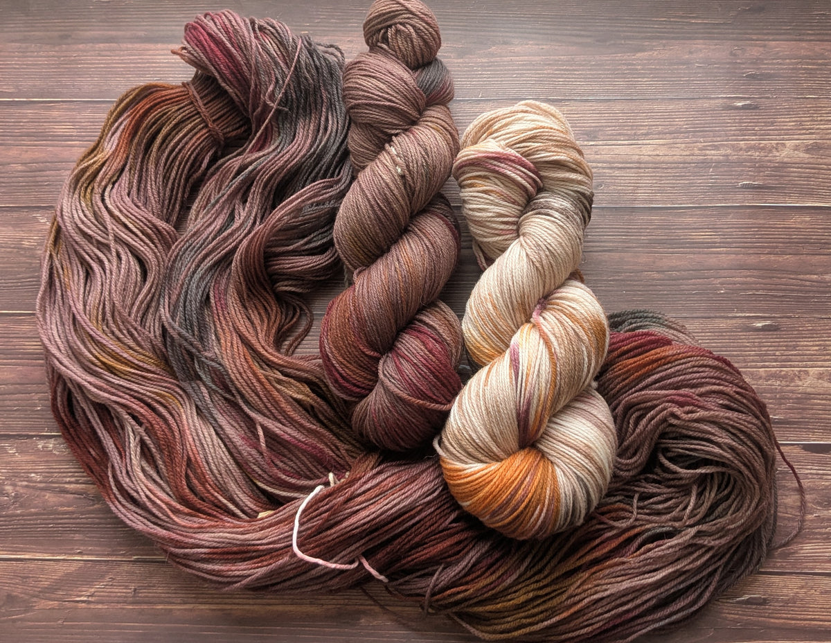 Echeveau Lyl Frenchy mérinos d'arles NSW – Fingering – Coloris Lueurs
