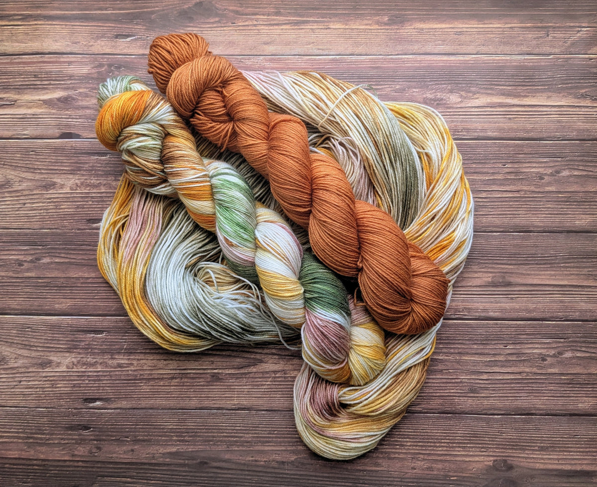 Coloris du mois d'octobre - Ile de Bled - Lyl Sock - Combo du mois