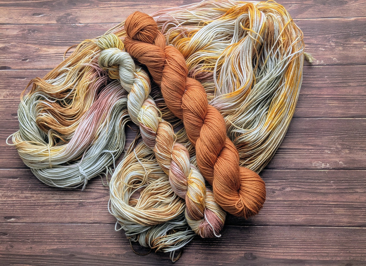 Coloris du mois de Aout - Ile de Bled - Kit chaussettes