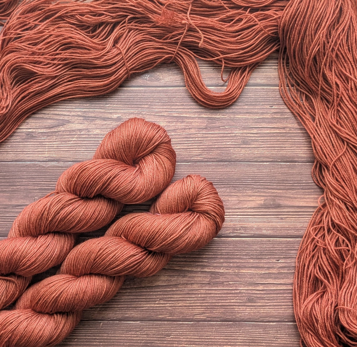 Echeveau Lyl Sock mérinos superwash nylon – Fingering – Coloris Cognac