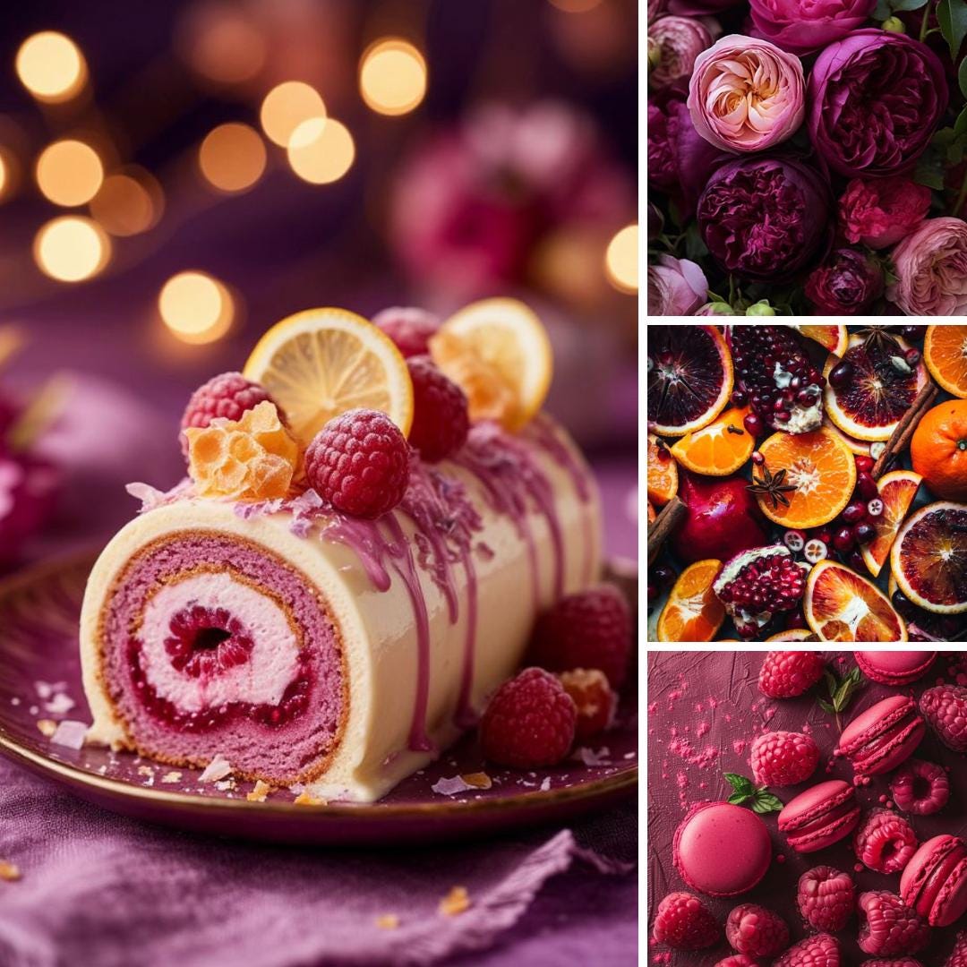 Echeveaux Le tour du monde Lylysurunfil - Lyl Moher Mohair et soie Lace - Décembre - Bûche de Noël