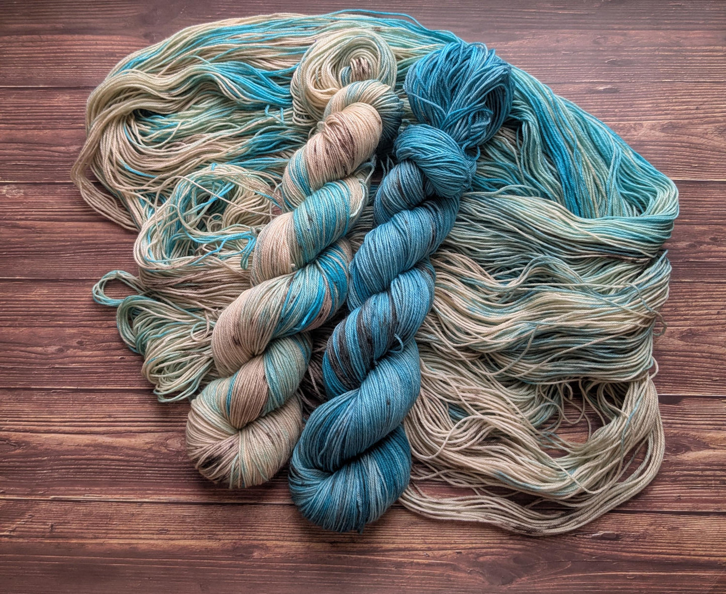 Echeveau Lyl Sock mérinos superwash nylon – Fingering – Coloris Les pieds dans le sable