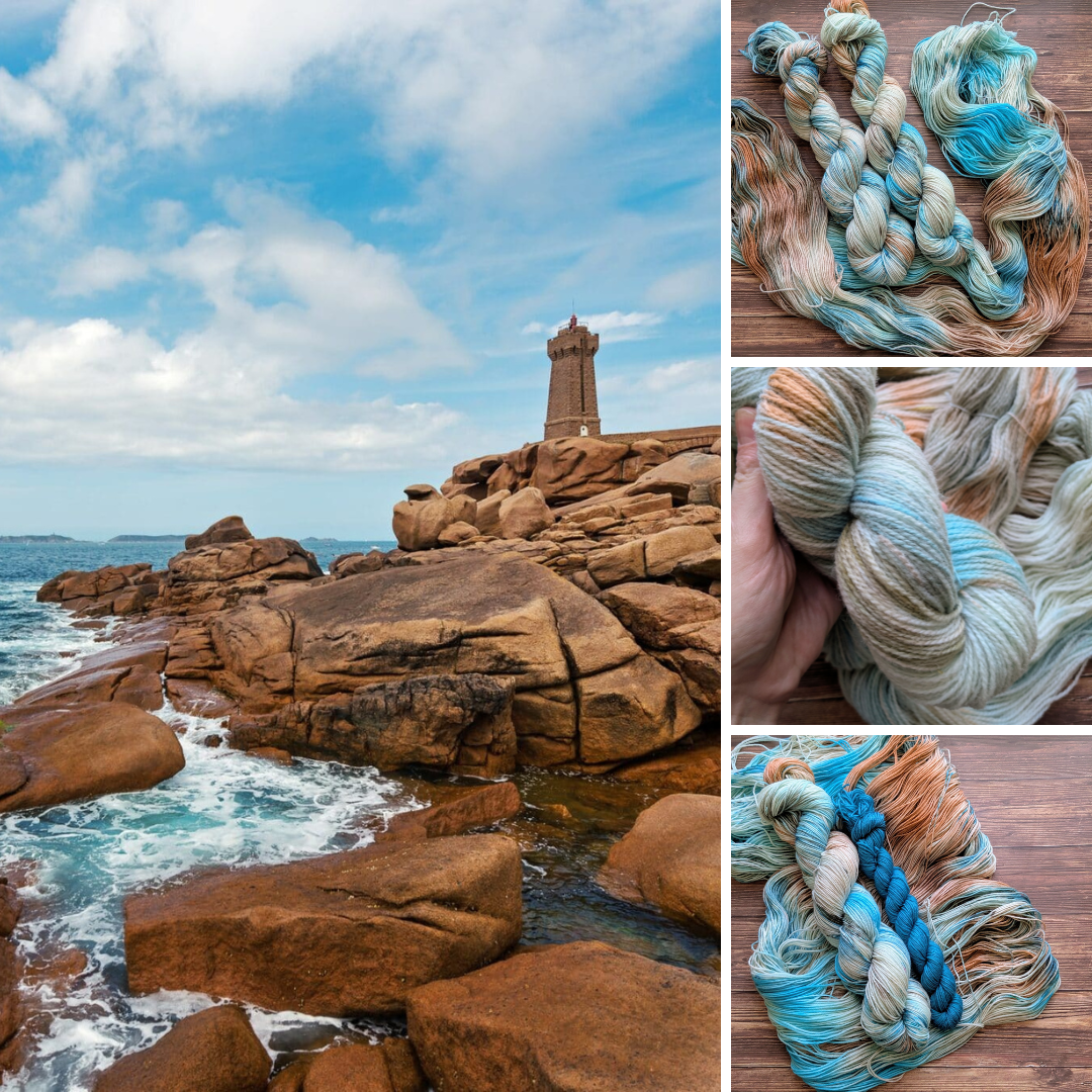 Coloris du mois d'Avril - Ouessant - Lyl Sock - Bouclelaine