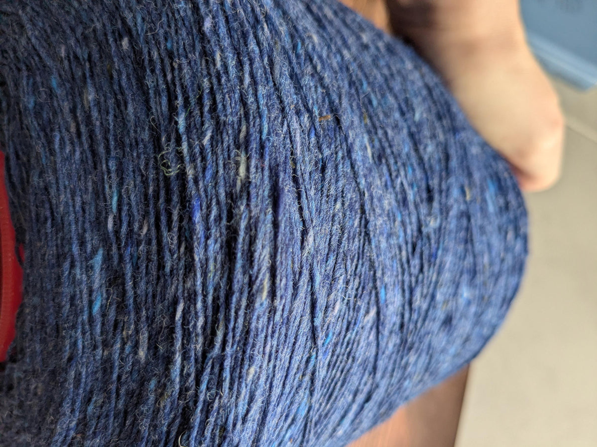 Donegal Tweed - Soft Donegal - Fingering - 5633 Ocean Blue
