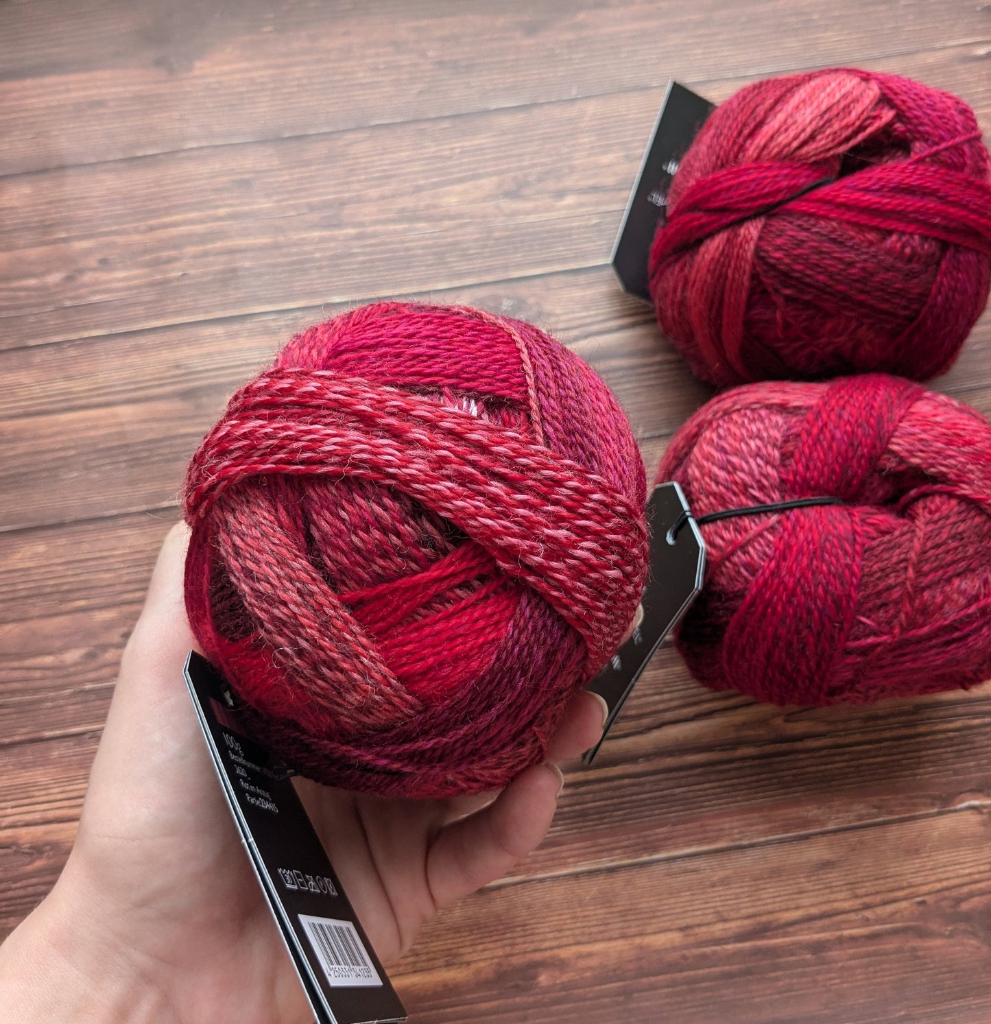 Crazy Zauberball – Schoppel Wolle - Coloris Red in a Suit 2620