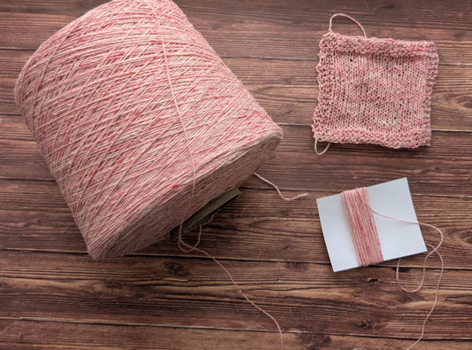 Donegal Tweed - Soft Donegal - Fingering - 5634 Blossom