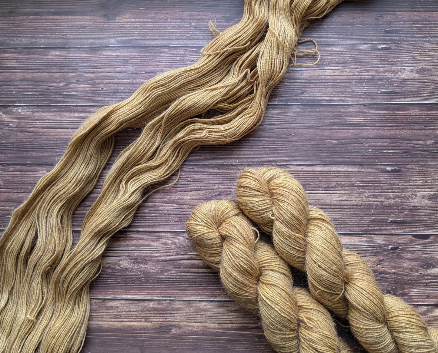 Echeveau Lyl Lama bébé lama non sw – Fingering – Coloris Golden Hour